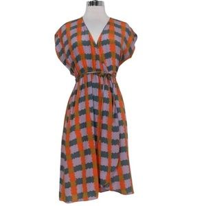 Tucker NWT 100% silk wrap dress